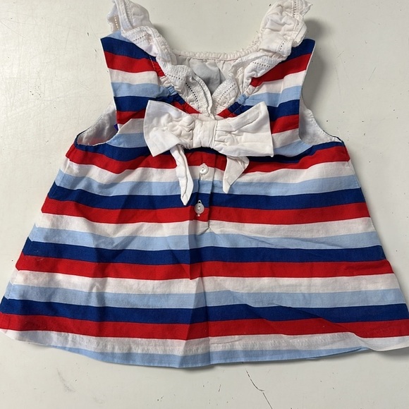 Janie and Jack 4th of July Best Tank Top Shirt 6-12m - Picture 3 of 5